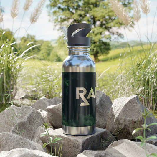 Eco-Friendly 20oz Stainless Steel Water Bottle with Straw